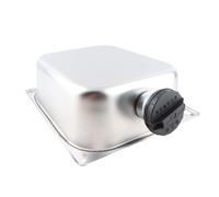 KIMISS Diesel Gasoline Petrol Fuel Tank Can, Diesel Gasoline Petrol Fuel Tank Stainless Steel 7L Capacity for Webasto Parking Heater
