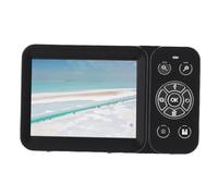 KIMISS Digital Camera, HD Vlogging Front and Rear Screen Camera 4K 64MP 18X Zoom AF Built in Flash Webcam Placeholder with Dual Screen 2.8 Inch HD Display for Teens Beginners (Black)