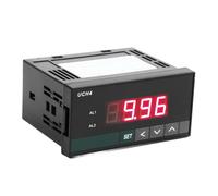 KIMISS Digital Voltmeter AC DC Voltage Tester 85-260V with 2-Way Relay Output for S - Easy Setup with Alarm Features and Transmission Output