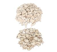 KIMISS DIY Crafts Unfinished Wooden Animal Chips 200pcs Ornaments for Home Kindergarten Unfinished Cat Dog Arts, Crafts & Sewing/Crafting/Woodcraft