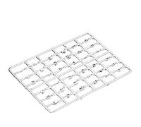 KIMISS DIY Miniature Doll House Letters & Numbers Set 1/12 - Front Door Decor & Learning Accessory (Silver)