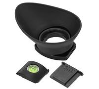 KIMISS DK-19 Camera Eyecup Eyepiece Viewfinder Protector Replacement for D800 with Camera Hot Shoe Level and Cover High Performance Electronics