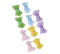 KIMISS Dog Clothing, Clamp/Holder Hairpins Cats Dogs Hair Accessories 10Pcs/Set Lovely Pets Clips Bowknot 10Pcs