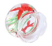 KIMISS Dollhouse Fish Tank Miniature Landscape Decor - Resin Simulation for 1:6 & 1:12 Scale Dollhouses, Vivid Colors, and Delicate Accessories