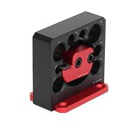 KIMISS Dowel Maker Jig, Doweling Jig Ruitool Electric Drill Milling Solid Wood Round Rod Woodworking Auxiliary Tool Dowelling Power Parts & Accessories Adjustable Aluminium Alloy 8 Hole