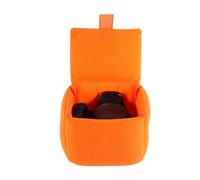 KIMISS DSLR Camera Insert Case, Orange, Compact, Unisex, Velvet, Shockproof, Camera Bag, Camera Case