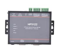 KIMISS Dual Serial to Ethernet Converter RS232 / Server - HF-5122 Serial Server for Easy/IP Integration