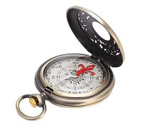 KIMISS Durable for Hiking & Camping - Shockproof & Waterproof Brass Navigation Tool