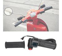 KIMISS E Bike Thumb Throttle with LCD Display for Real-Time Battery Voltage Monit, Compatible with Electric Vehicles 12V-99V