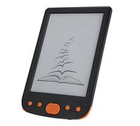 KIMISS E-book Reader Portable 6inch with 8G Storage and TF Card Support for On-the-Go Reading - Orange Backlit Display (Orange)