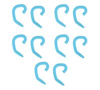 KIMISS Ear Savers Masks - 5 Pairs Face Cover Ear Hook Soft Silicone Reusable Comfortable Face Cover Protector Hook Kids Adults - Pain Relief (Light Blue)
