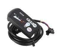 KIMISS EBicycle Lithium Battery LED Meter S800 Display - 36V Black & White Horizontal Screen Instrument for Electric Bicycles & Scooters (36V)