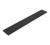 KIMISS Ebony Guitar Fingerboard for DIY Acoustic Guitar and Ukulele - Top-Notch Music Accessory, 50cm, Smooth Finish