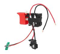 KIMISS Electric Drill Actuator Switch - DCJZ1201, Speed Control for Handheld Power Tools, Suitable for 7.2-24V Applications