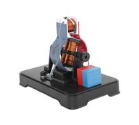 KIMISS Electric Motor Model - Electromagnetic Motor Demonstration for AC/DC Circuits, Teaching Tool for Physics & Mechanical Learning, Ideal for Classroom and Science Projects