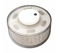 KIMISS Electric Salad Spinner 500RPM Rechargeable Vegetable Fruit Washer Dryer Drainer for Quick Water Removal in Kitchen (6000ML 27x27x17cm/10.6x10.6x6.7in)