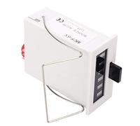 KIMISS Electromagnetic Pulse Counter 6-Digit Meter for Industrial Applications - MCF-6X AC220V High Speed Pulse Counting Up to 999999