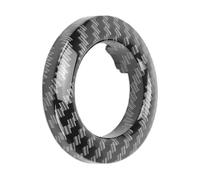 KIMISS Engine Start Stop Button Ring Cover Carbon Fiber Trim