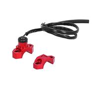 KIMISS Engine Stop Start Kill Switch with Mounting Backplate - Universal for 7/8in Motorcycle & ATV Handlebars