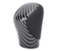 KIMISS Ergonomic Gear Shift Knob Comfortable Grip Anti Slip 33504 48110 E0 Replacement for ES350 GS300 GS350 IS250 IS300 IS500 - Leather Chrome Gear Shift Knob Stick Shifter (Carbon Fiber Style)