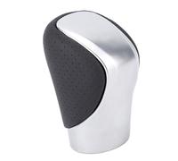 KIMISS Ergonomic Gear Shift Knob Comfortable Grip Anti Slip 33504 48110 E0 Replacement for ES350 GS300 GS350 IS250 IS300 IS500 - Leather Chrome Gear Shift Knob Stick Shifter (Silver)
