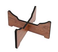 KIMISS Ethereal Drum Bracket - Premium Wooden Tongue Drum Stand for Secure Display and Easy Installation, Ideal Holder for Ethereal Drums