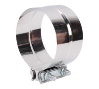 KIMISS Exhaust Clamp 5.0 Inch 304 Stainless Steel Lap Joint