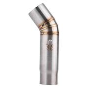KIMISS Exhaust Middle Pipe 51mm Stainless Steel for -R600/750 (stainless