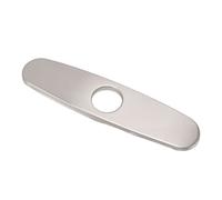 KIMISS Faucet Hole Cover Deck Plate, Rustproof 304 Stainless Steel