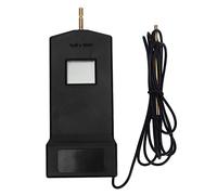 KIMISS Fence Voltage Tester - Portable Electric Fence Fault Finder with 15KV LCD Screen for Livestock Farms (Black)