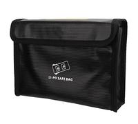 KIMISS Fireproof Lipo Battery Safe Bag for 3 - Explosion Proof Protection Accessory for Safe Storage and Transport (L)