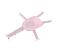 KIMISS Five Corner Bath, Universal Breathable Mesh Soft Headrest Baby Net for Infant Support Skid Proof Adjustable (Pink)
