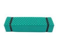 KIMISS Foldable Double Egg Crate Sleeping Pad - Thickened Foam Sleep Mat for Outdoor Camping - 186x57CM Travel-Friendly Design (Dark Green)