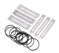 KIMISS Fretboard Protector Tool for Guitar Fingerboard Guard Scratch Fretboard Protector Fingerboard Repair Accessory with Rubber Band