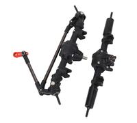 KIMISS Front and Rear Axle Complete Set Nylon and Alloy RC Car Axle Shaft Assembly Set for SCX10 II High Performance