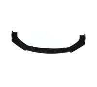 KIMISS Front Bumper Lip Spoiler Kit, 3pcs Universal Gloss Black ABS High Toughness Front Spoiler Body Kit