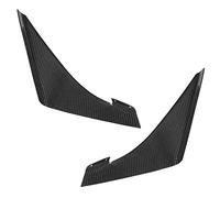 KIMISS Front Bumper Spoiler & Canard for Lancer 9-2PCS Carbon Fiber Splitter Fins