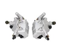 KIMISS Front Left Right Brake Caliper with Brake Pads for Bayou KLF300 4x4, Durable Metal Alloy Replacement