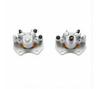 KIMISS Front Left Right Brake Calipers and Pads Front Brake Caliper and Pad Set Calipers with Pads with Snap In Replacement
