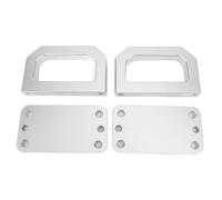 KIMISS Front Tow Hooks D Ring Shackle Tow Hook Ring Front Hook 7075 Aluminum Alloy CNC Machined with Screw Nut Washer