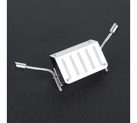 KIMISS Fuel Tank Exhaust Pipe Replacement for -4 1/10 RC Car - Stainless Steel/Plastic, Easy Install, Authentic Design