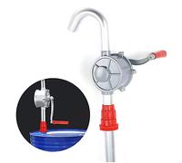 KIMISS Fuel Transfer Pump and Manual Oil Extractor for Automotive, Gasoline and Kerosene - Efficient Self Priming Hand Pump for Quick Dispensing