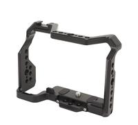 KIMISS Full Camera Cage for Z50 Aluminum Alloy Protective Video Making Rig with 1/4 3/8 Inch Threaded Hole Cold Shoe Mount Photography