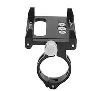 KIMISS G?85 Adjustable Aluminum Bike Phone Stand - Universal Bicycle Handlebar Holder Mount Bracket for Mountain Bikes, Road, and Motorcycles
