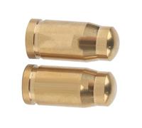 KIMISS Gas Nozzle Valve Cap, Mini Lightweight Design (Gold)