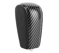 KIMISS Gear Shift Knob Stick Shifter Lever Hand Ball for Fit for Land Cruiser Prado FJ150, Fit for Lexus GX460 GX470 - Stylish ABS and Leather Design (B(Carbon Fiber))