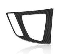 KIMISS Gear Shift Panel Trim Car Gear Shift Knob Panel Frame Carbon Fiber Gear Console Panel Center Control Gear Shift Panel Cover Trim ABS Plastic for 3 Series F30 GT F34