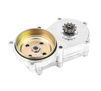 KIMISS Gearbox Clutch + Sprocket for 47cc 49cc Mini Moto Dirt Bike Transmission Reduction Gear Box Chain Sprocket Gear Box Clutch Drum Bell Housing
