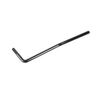 KIMISS Guitar Arm Metal, Electric Tremolo Screw In Whammy Bar Common Bridges & Bridge Parts Thread In for B System Gold (Black)