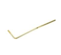 KIMISS Guitar Arm Metal, Electric Tremolo Screw In Whammy Bar Common Bridges & Bridge Parts Thread In for B System Gold (Gold)